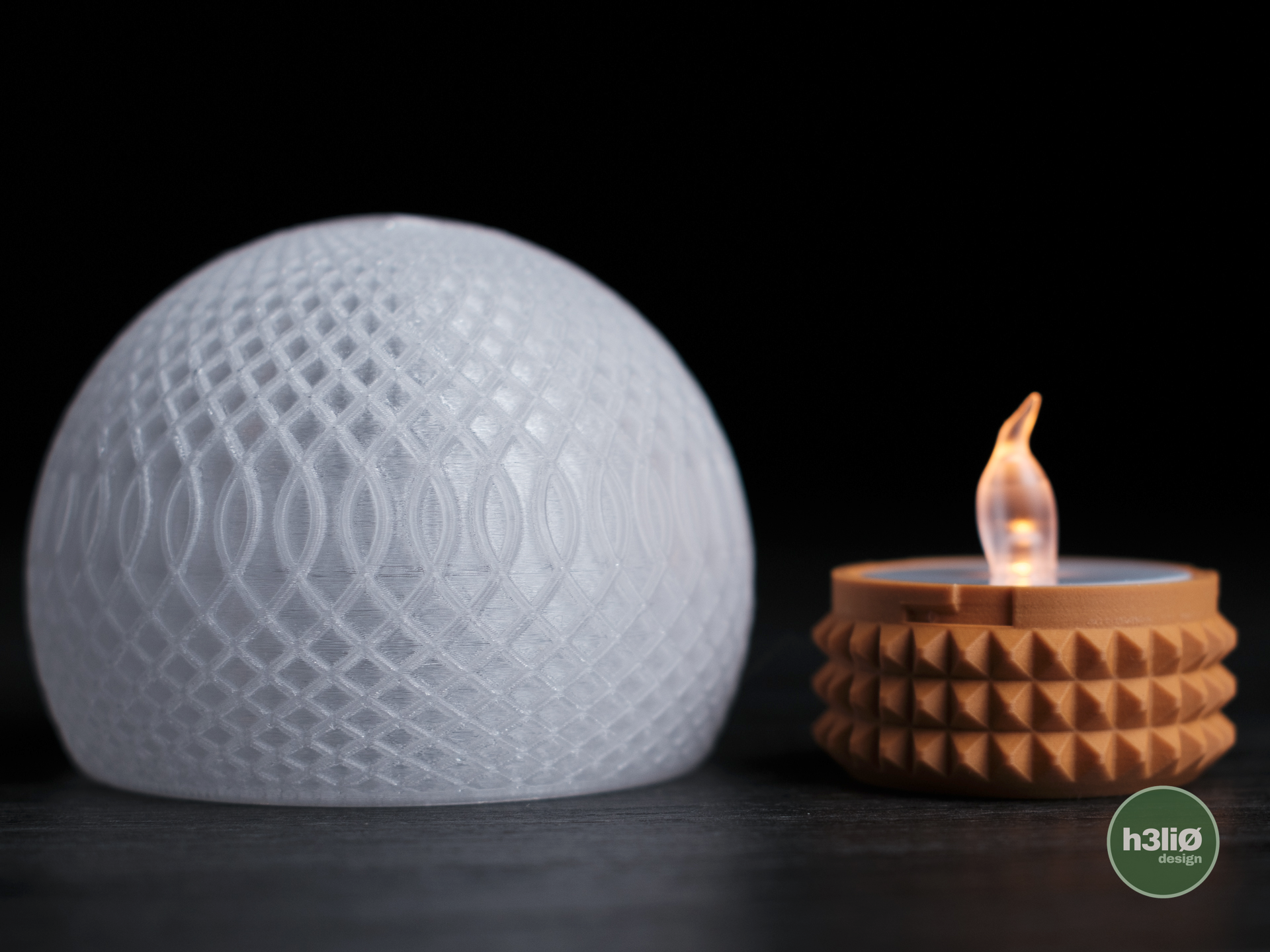 Orbs - LED Tealight Holder Set